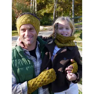 Hoegaarden Set - Mitts, Headband and Cowl <br/><small>knitting pattern</small>