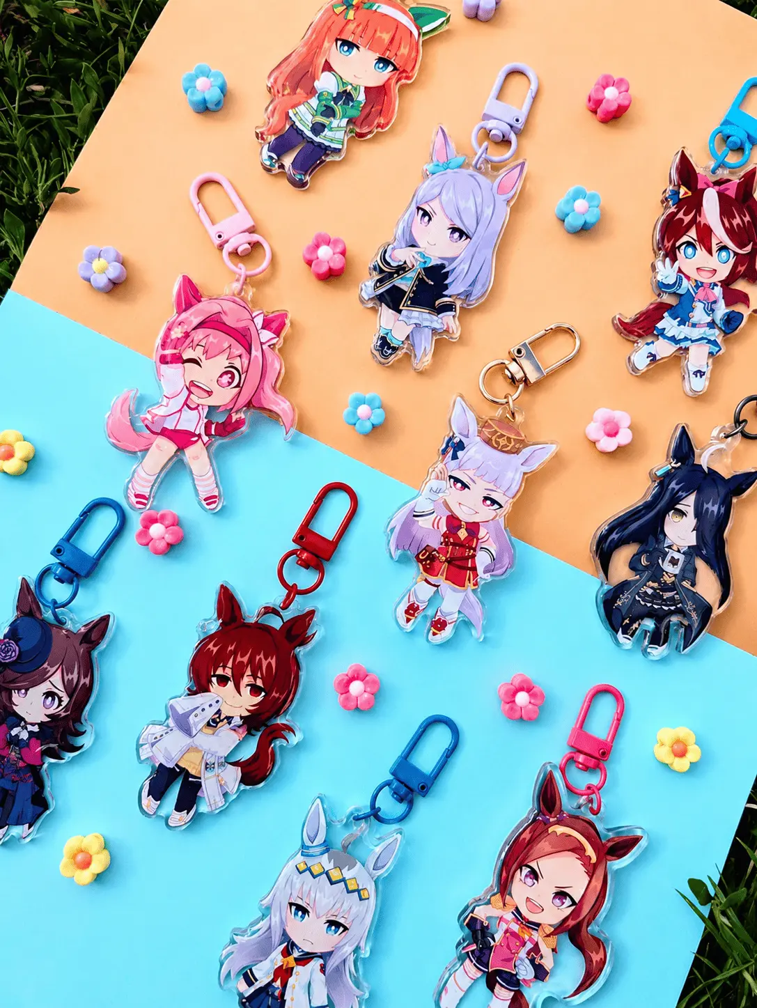 Umamusume Pretty Derby Acrylic Keychains