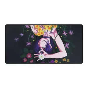 Chainsaw Man Anime Desk Mat, Reze Arc Anime Manga Gaming Mouse Pad, Extended Waterproof Non-Slip Desk Mats, Otaku Decor