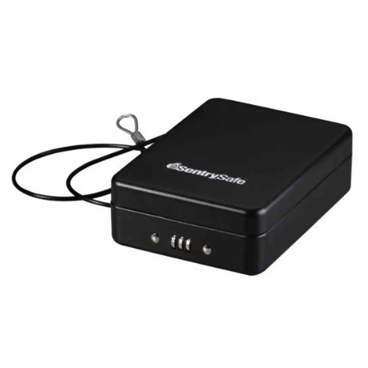 SentrySafe Compact Solid Steel Home Security Safe - Anti-Theft Mechanical Box with 3-Digit Code, Secure Storage for Home and Office, Anti Theft Safes