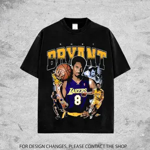 Vintage Kobe Bryant Graphic Tee For Lakers Nation. Black Mamba 8 Basketball Streetwear Shirt, Oversized Unisex Fan Tee Gift for Men & Women