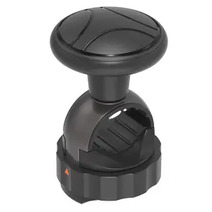 FLLIK Tool-Free Steering Wheel Knob Spinner with Metal Bearing – Fits 3.45–4.9" Wheels