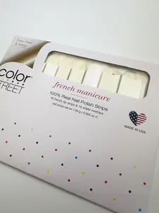 Color Street -Meet Me in Paris- French Manicure Nail Wrap Set, New & Sealed