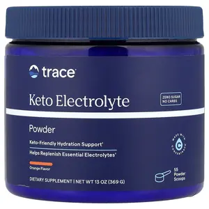 Trace Keto Electrolyte Powder, Orange , 13 oz (369 g)