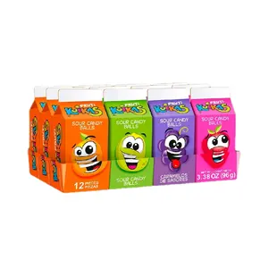 FRUTI KUIKAS - Sour Candy Balls 12 pieces pack