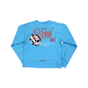 Chrome Hearts Matty Boy Blue Brain New Crewneck