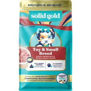 Solid Gold Nutrientboost™ Wee Bit™ Bison Dry Food for Dogs