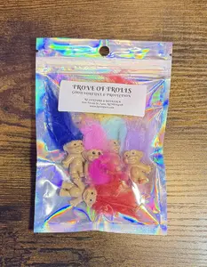 TROVE OF TROLLS - Vintage style troll dolls for good luck and protection.