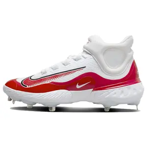 Nike Alpha Huarache NXT Men's Mid-Top Training Shoes with Slip-Resistant and Durable Design in Red and White Trending Shoes, House White Official Shoes to Get / Maison Mihara