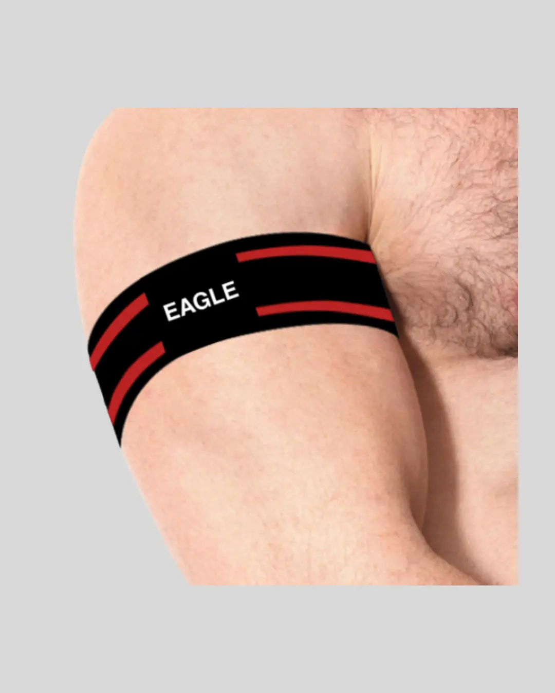 The Eagle Armbands - Black/Red