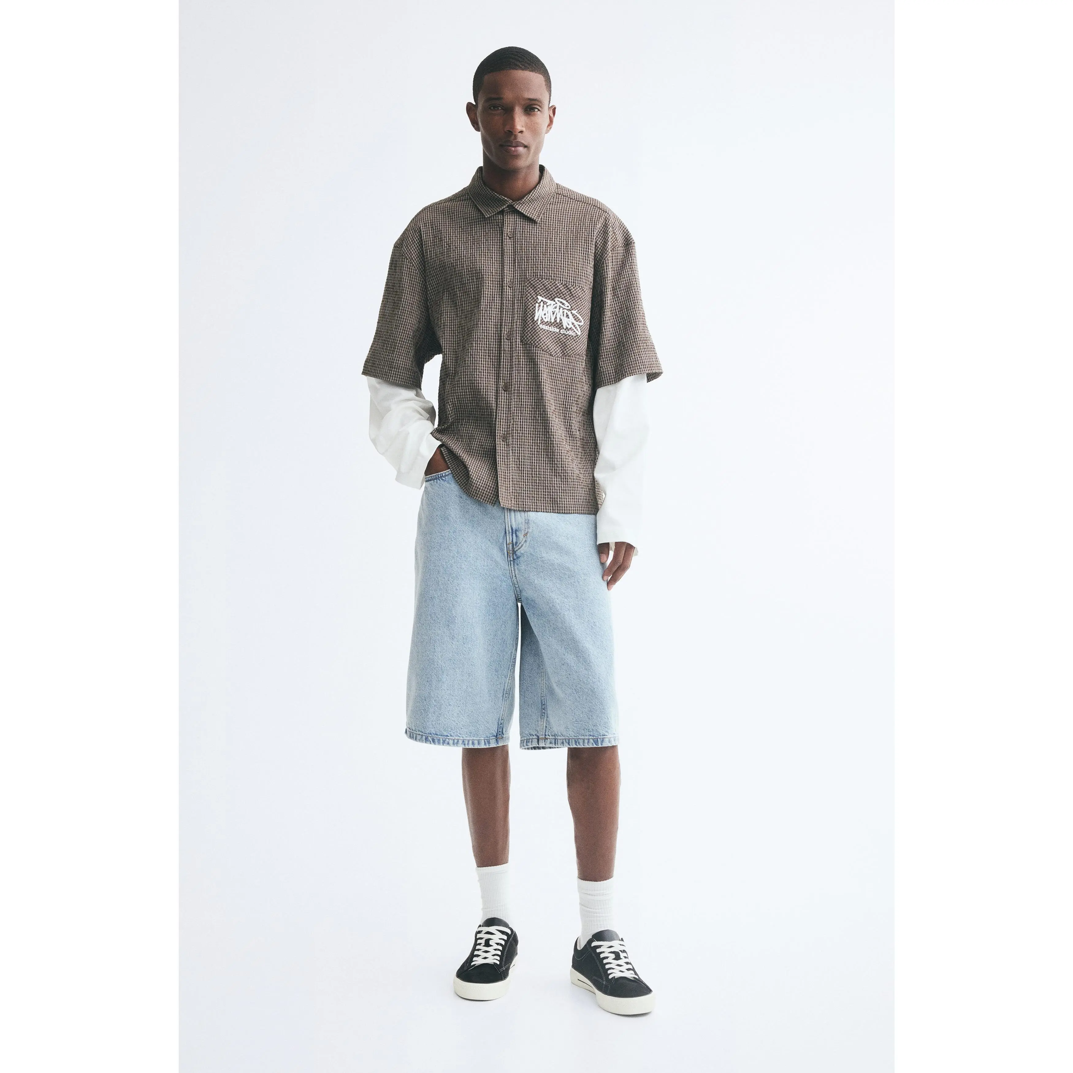 H&M Baggy Denim shorts