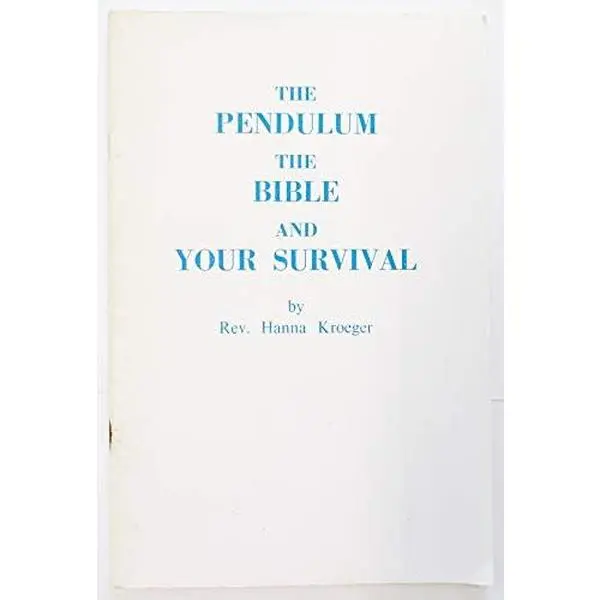 Used Soft Cover The Pendulum Book by Hanna Kroeger MSD - Very Good Condition, 0.18 lbs, English Language, Humanities & Social Sciences, Religion & Philosophy Category Book, 0.18 Pounds, No