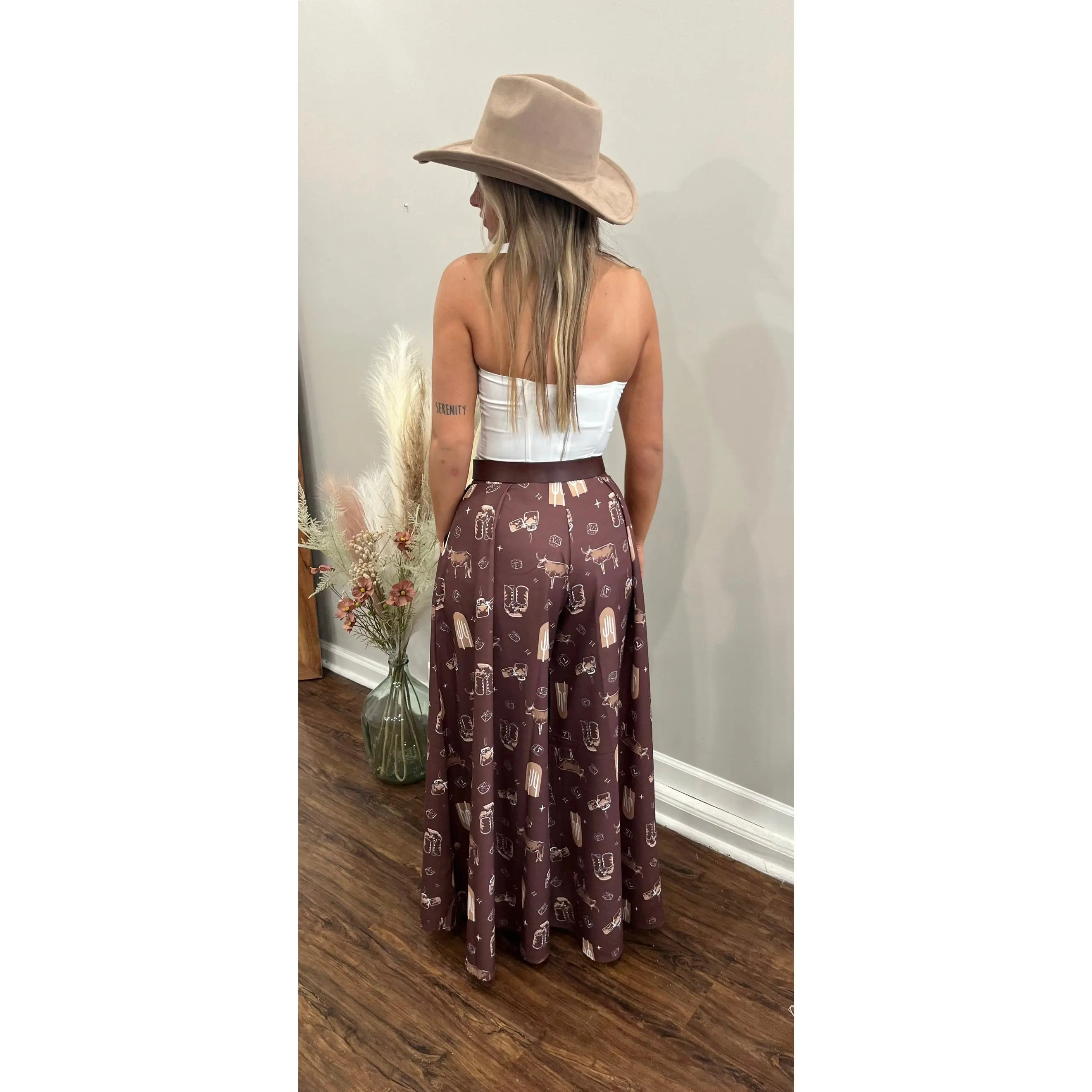 Western Babe Flowy Pants Western Babe Flowy Pants