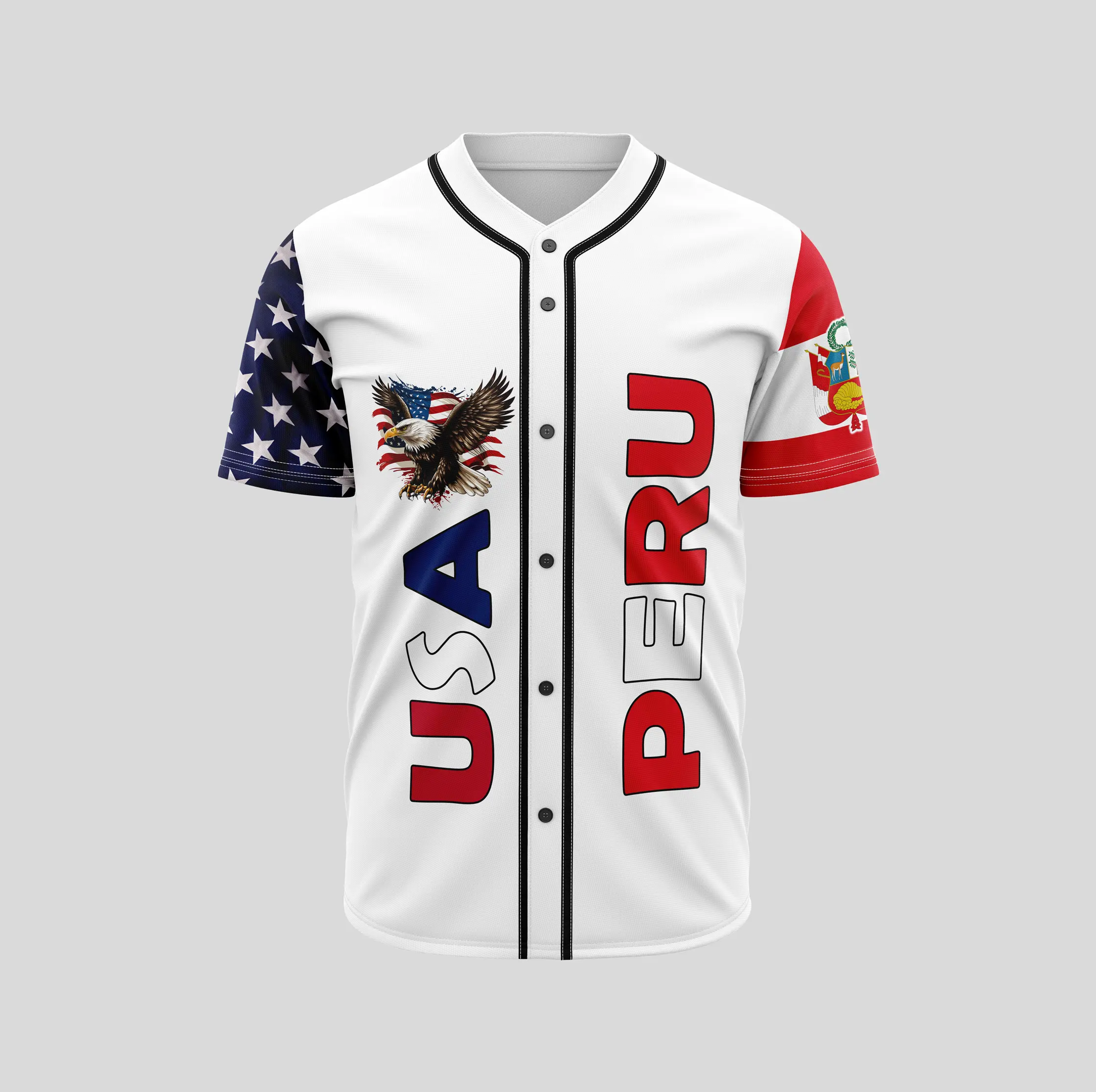 USA & Peru Jersey