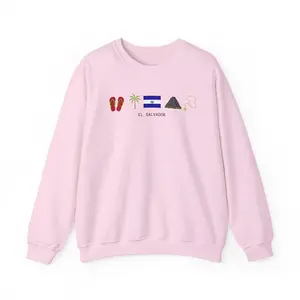 El Salvador embroidered crew neck