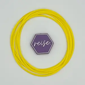Solid Color Stack - YELLOW Options / Silicone Stacking Bracelets / Solid Color Stack / Select Your Variant
