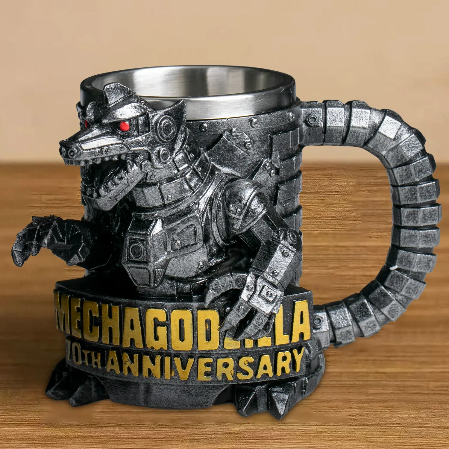 Godzilla 70th Anniversary 3D Mug Creative Water Cup, Unique Design