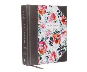 KJV Journal the Word Bible, Reflect, Journal or Create Art Next to Your Favorite Verses (Pink Floral Cloth over Board, Red Letter, Comfort Print: King James Version Holy Bible) Hardcover – June 5, 2018