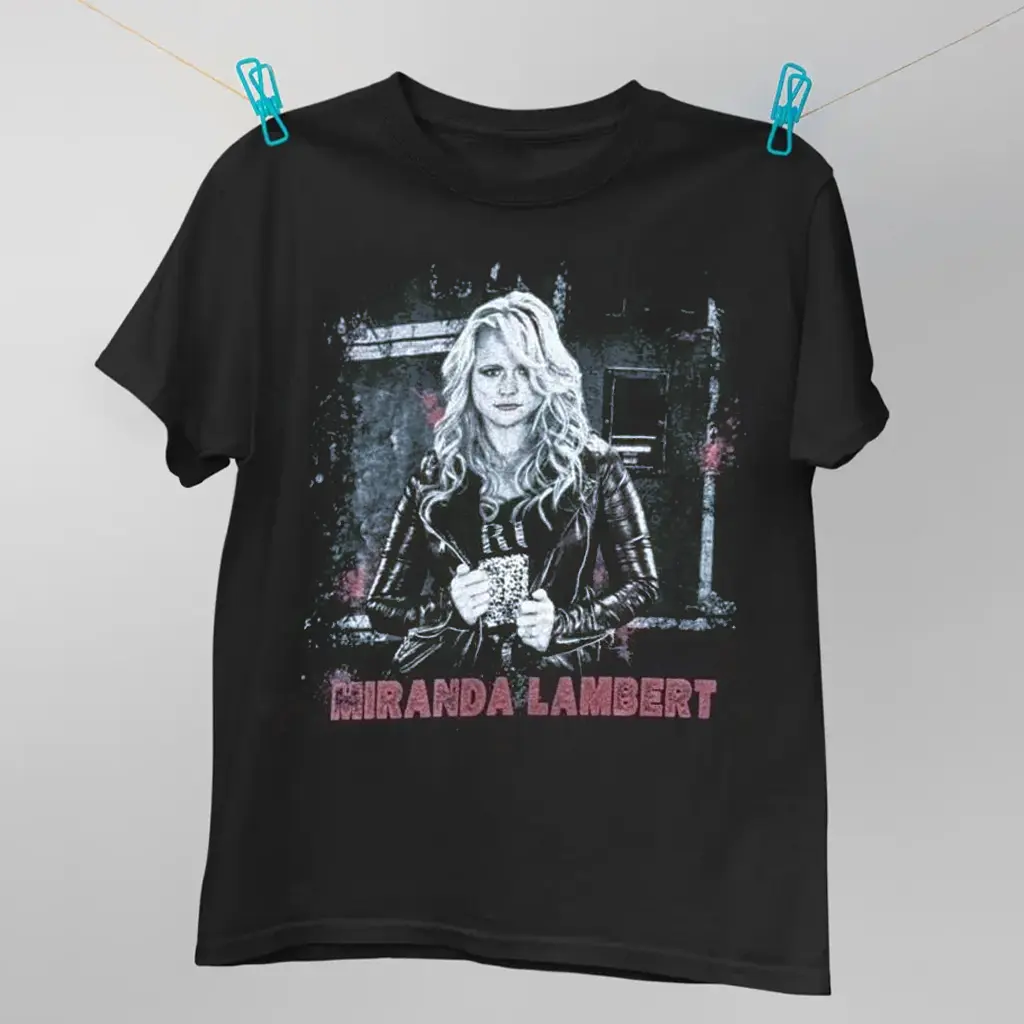 Miranda Lambert T-Shirt Trending Vintage Tee for Music Lovers