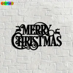 1pc Merry Christmas Deer Metal Wall Art,Merry Christmas Deer Statue Mural, Ideal Gift for Christmas, New Year, Christmas Decor Enthusiasts, Rust-Resistant Metal Wall Decor Wall Sculptures, Perfect for Home Wall & Garden Fence Christmas Enthusiasts