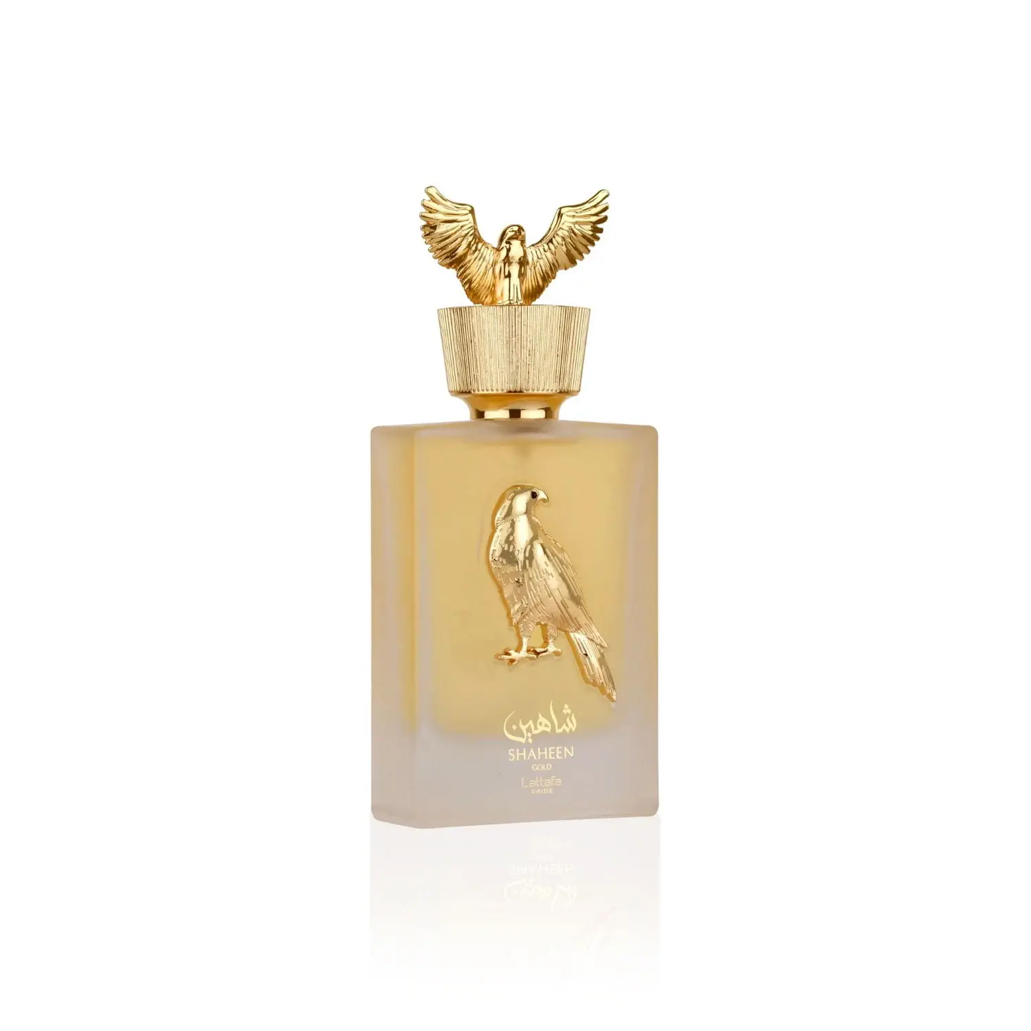 Lattafa Pride Shaheen Gold for Unisex Eau de Parfum Spray, 3.4 Ounce