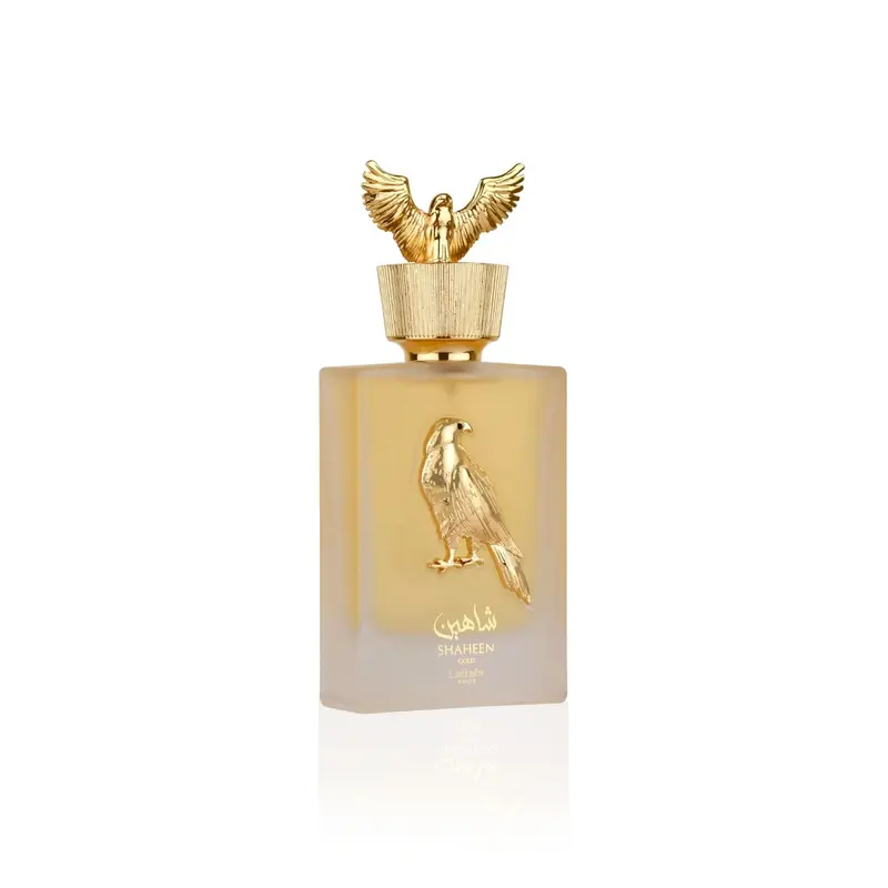 Lattafa Pride Shaheen Gold for Unisex Eau de Parfum Spray, 3.4 Ounce