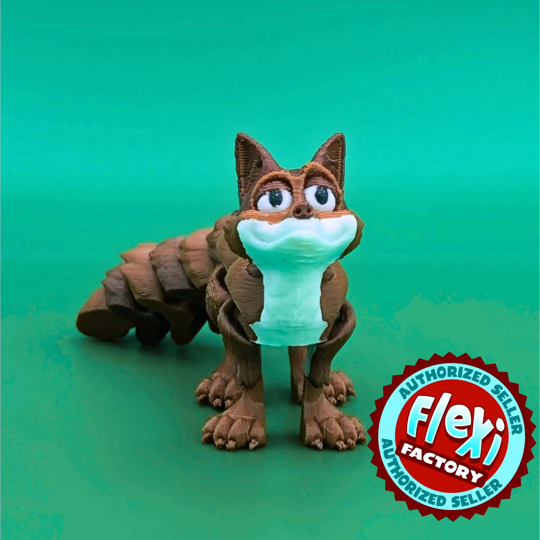 Fox Flexible Miniature Figurine