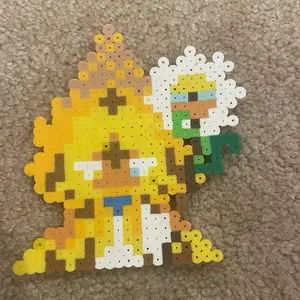 Crk pure vanilla cookie perler bead