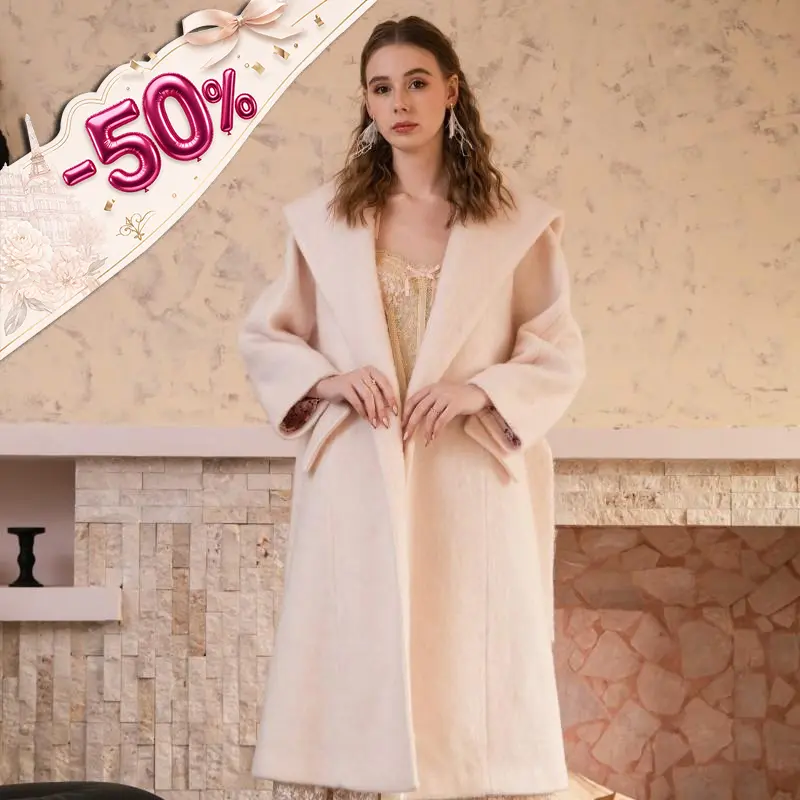 Boheme Journey Coat-LuminaVenus Coat Long Coat Women  Belted coat  Winter coat women  Aesthetic Soft Girl Outfit Luxury coat women  oversized long coat  chic winter outfit  TikTok viral coat Casual Elegant Essential Feminine Elegance Adjustable Buckle Dre