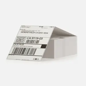 JADENS 4x6 Thermal Printing Labels - 500 Labels for Thermal printer Waterproof, BPA/BPS Free, Most Thermal Printer, Perforated, Commercial Grade