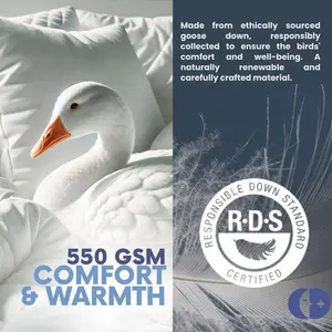 Harmony Collection | 550FP White Goose Down Duvet Insert