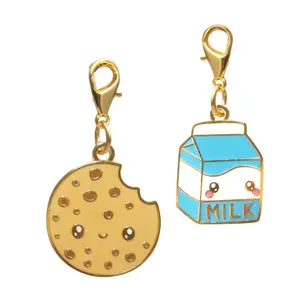 Cookie & Milk Pet Charm Set