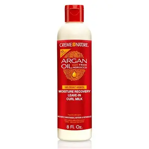 CRÈME OF NATURE ARGAN CURLS LEAVE IN HAIR MILK 8OZ(RR19912)
