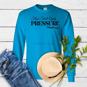 Thou Shall Apply Pressure Screen Print Transfer ONLY (3 Pack)