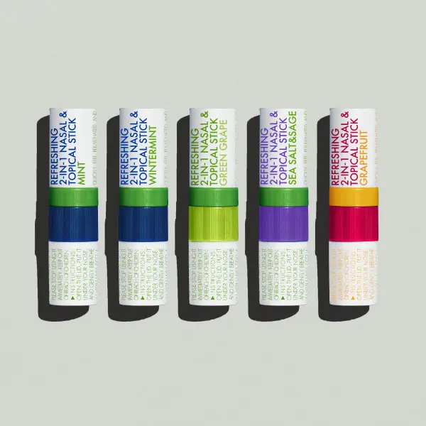 Herb lsland】New 2 in 1 Nasal Stick Inhaler, EnergizingInhaler
