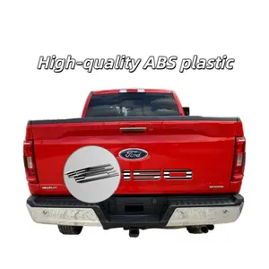 3D Raised Tailgate Letters fit 2021 2022 2023 2024 2025 Ford F-150. Black American Flag Built with high-strength ABS and 3M adhesive. Car wash safe, heat tested, fade resistant, and ready to handle tough weather year-round.