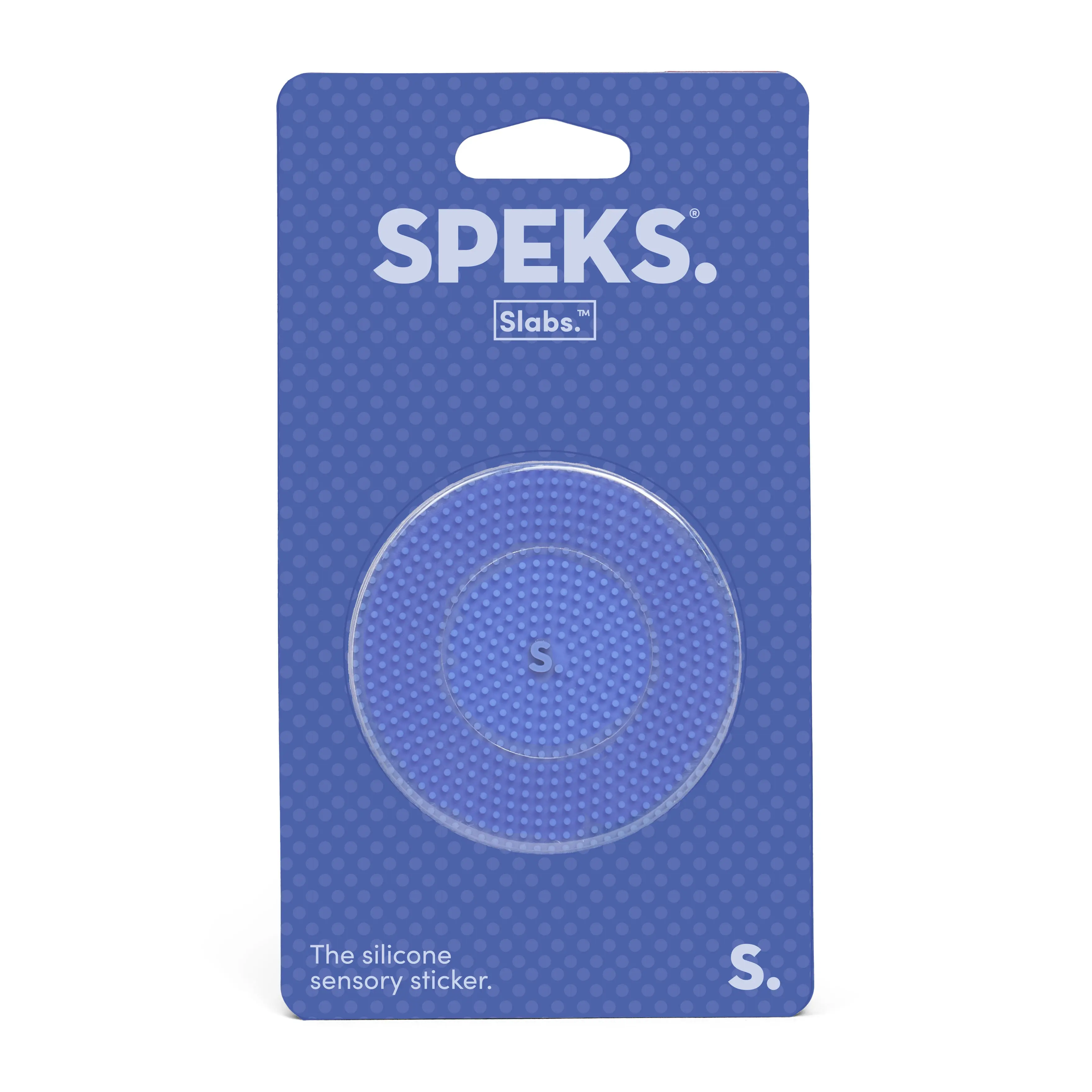 Speks Slabs Sensory Sticker Static Circle