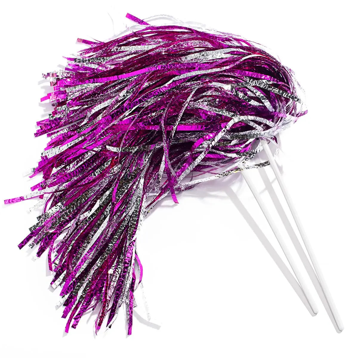 Hot Pink & Silver Foil