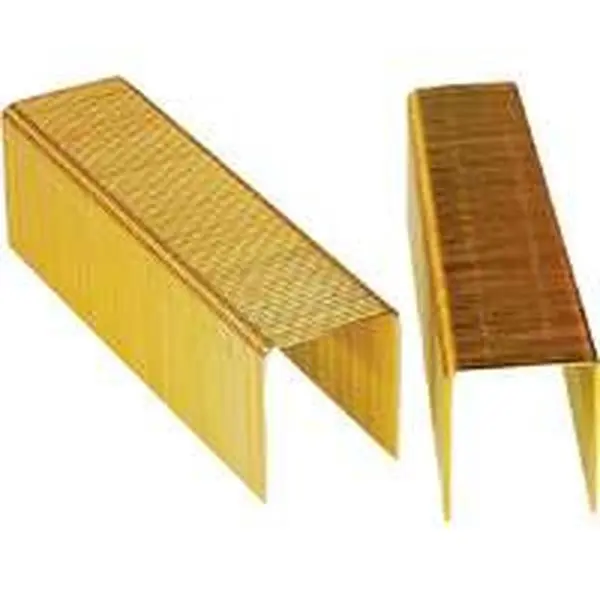 Senco Products Heavy-Duty Wide Crown 16-Gauge Adhesive Collated Galvanized Construction Staples for ACQ Pressure Treated Lumber, 1 in.-1.25 in.