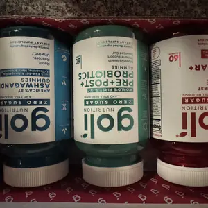 Zero Sugar Best Seller Trio - World's First 3-in-1 Pre, Post, Probiotic, Apple Cider Vinegar with Vitamin B12 and Probiotics To Address Bloating, Ashwagandha & L-Theanine, Vitamin D gummies. Gluten-Free, Vegan, Non-GMO & Gelatin-Free