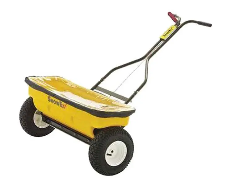 SnowEx SD-95SS Drop Spreader 160lb 28" Walk-Behind Stainless Steel Frame CLOSEOUT