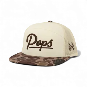 POPS Premium Trucker Snapback Hat POPS Premium Trucker Snapback Hat