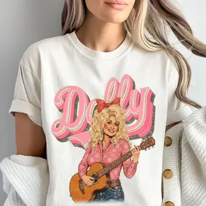 Dolly Parton Album Cover T-Shirt Music Fan Merch