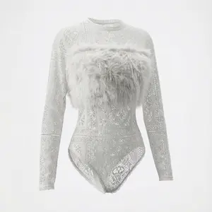 Ivory Frost Bodysuit
