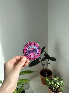 Antisocial Book Club Sticker Fuck Off Im Reading Book Lovers Sticker