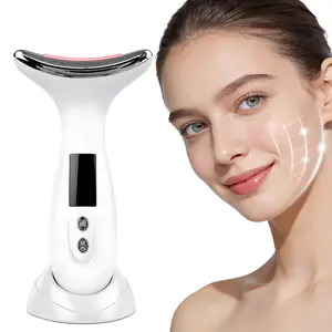 Beauty neck device - Multi-functional massage device for neck care and facial treatment, suitable for home use.