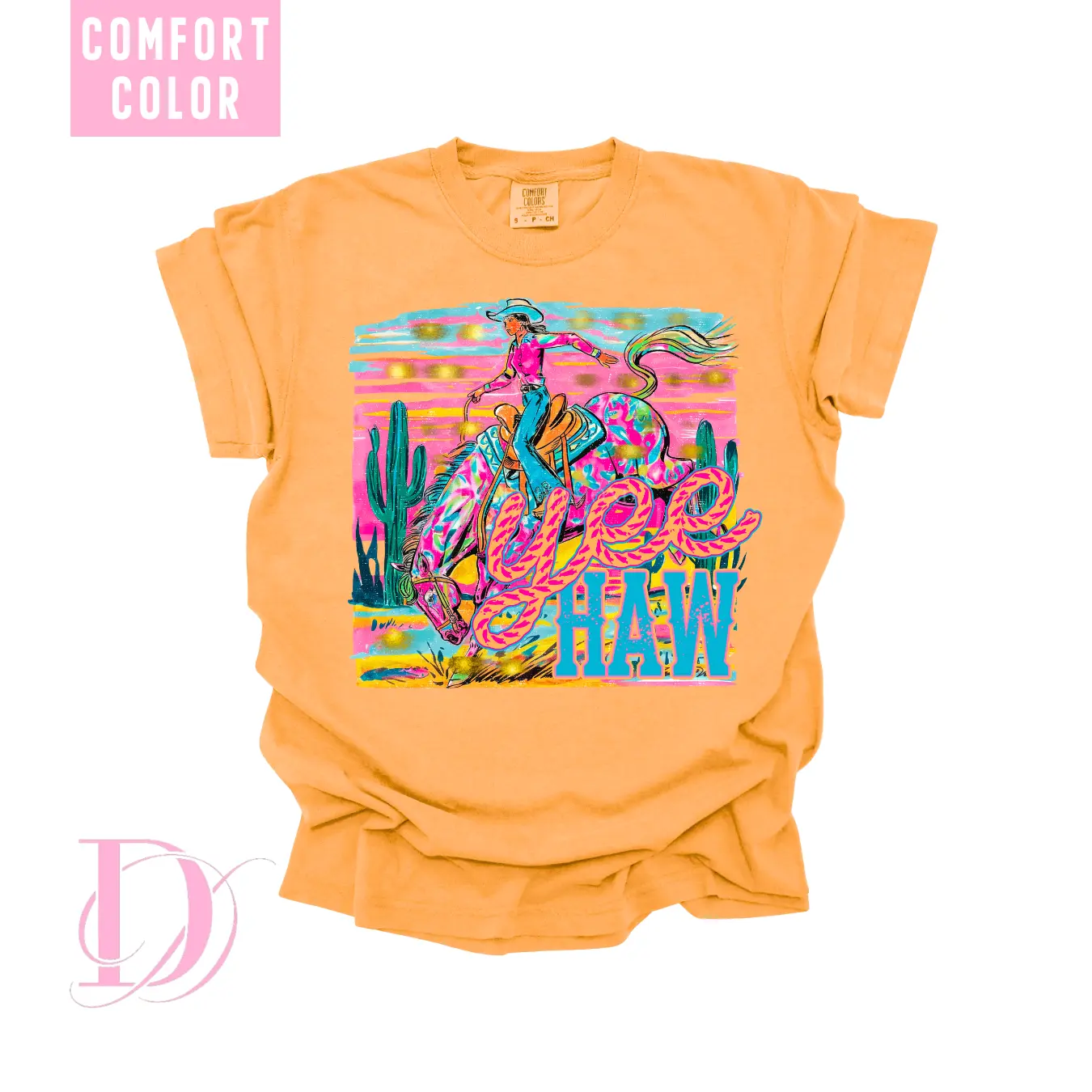 NEON YEEHAW Comfort Colors T-shirt NEON YEEHAW Comfort Colors T-shirt