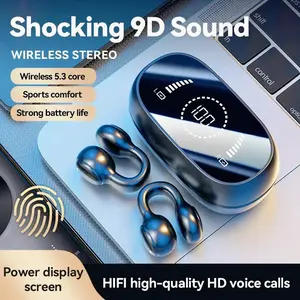 New Model 2026 X51 Wireless Earbuds Bluetooth Headset Charging Earphones Bone Conduction Headphones Sport With Mic free open-ear
