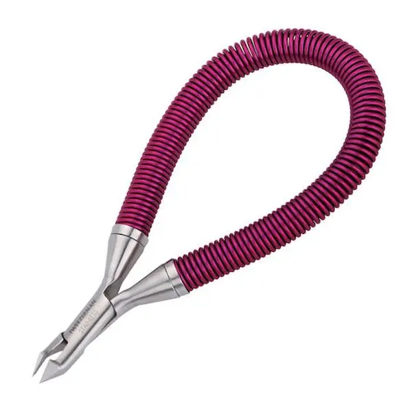 Tweezerman Grip & Snip Spiral Spring Stainless Steel Cuticle Nipper #3198-R, Manicure Nail Tool with Secure Handle Tweezerman Grip & Snip Spiral Spring Stainless Steel Cuticle Nipper #3198-R, Manicure Nail Tool with Secure Handle