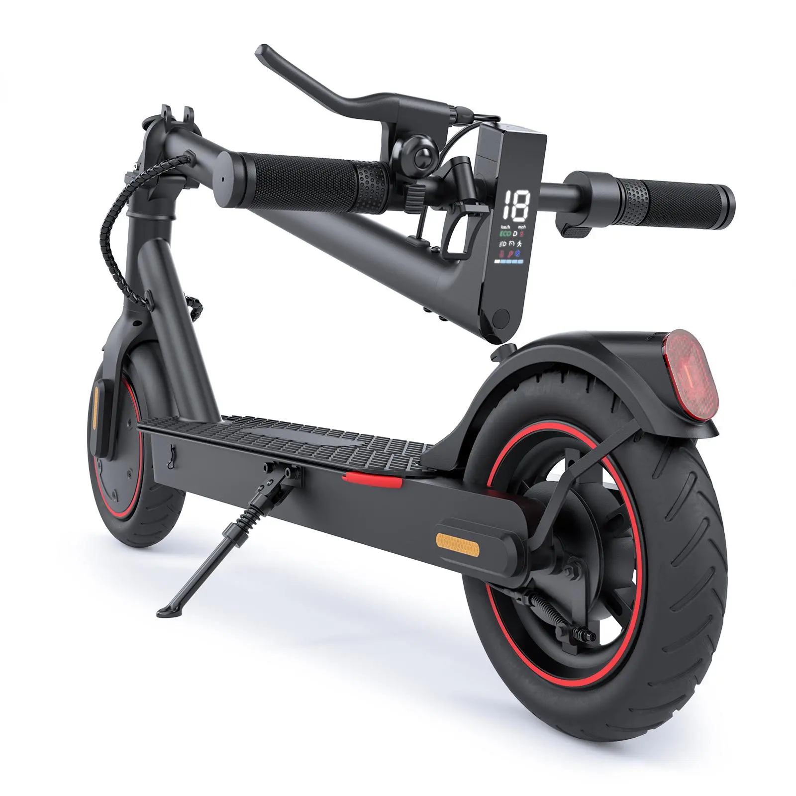 Foldable Portable Lightweight Folding Electric Scooter for Adults - 500W Motor, 18 MPH Top Speed, 8.5'' Tires, 21 mi Range, IPX4 Water Resistant, Teen-Ready Sports & Outdoor Scooter Equipment, Foldable Portable Scooter, Folding Scooter
